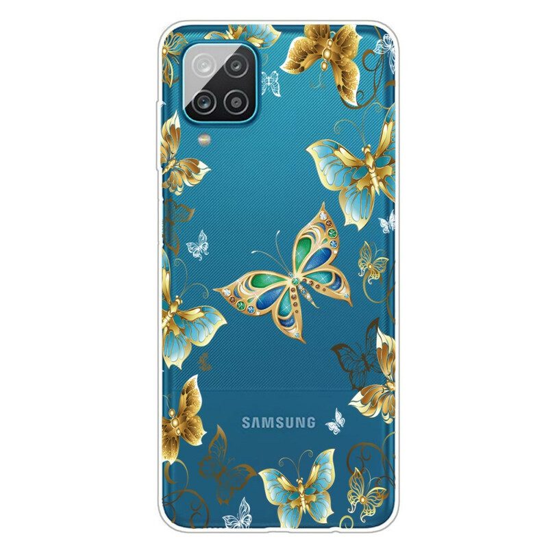 Cover Samsung Galaxy M12 / A12 Progettare Farfalle