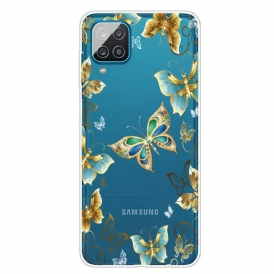 Cover Samsung Galaxy M12 / A12 Progettare Farfalle