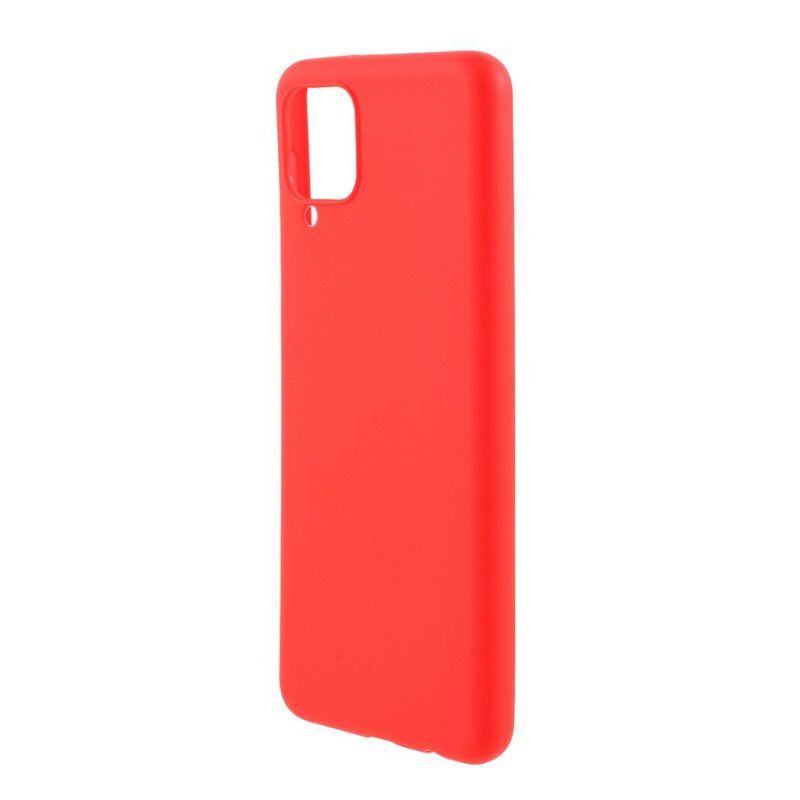 Cover Samsung Galaxy M12 / A12 Silicone Rigido Opaco