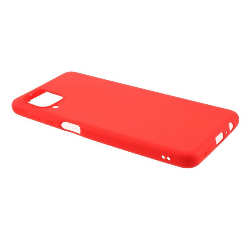 Cover Samsung Galaxy M12 / A12 Silicone Rigido Opaco