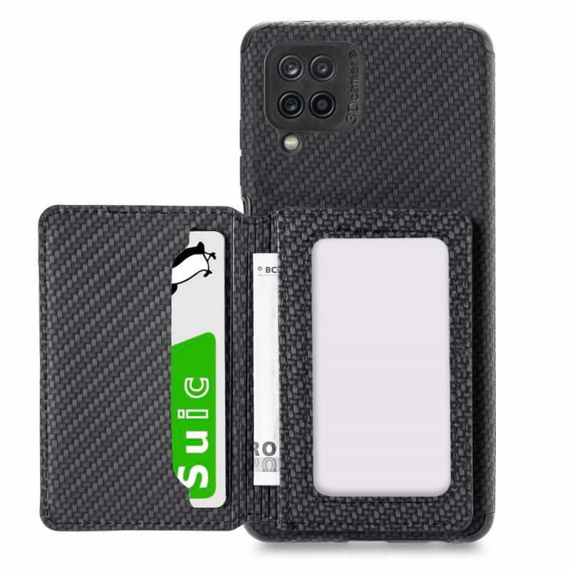 Cover Samsung Galaxy M12 / A12 Staffa Porta Carte Rfid