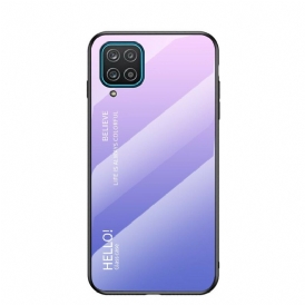 Cover Samsung Galaxy M12 / A12 Vetro Temperato Ciao