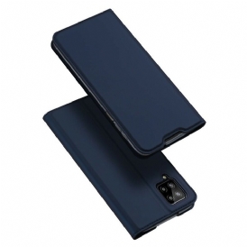 Folio Cover Samsung Galaxy M12 / A12 Custodia in pelle Pelle Pro Dux Ducis