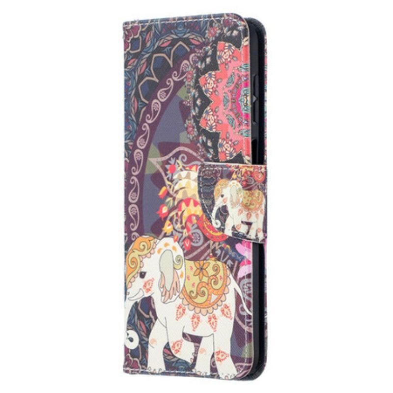 Folio Cover Samsung Galaxy M12 / A12 Elefante Indiano