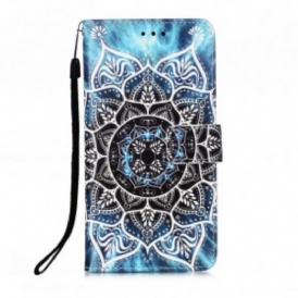 Folio Cover Samsung Galaxy M12 / A12 Mandala Nel Cielo