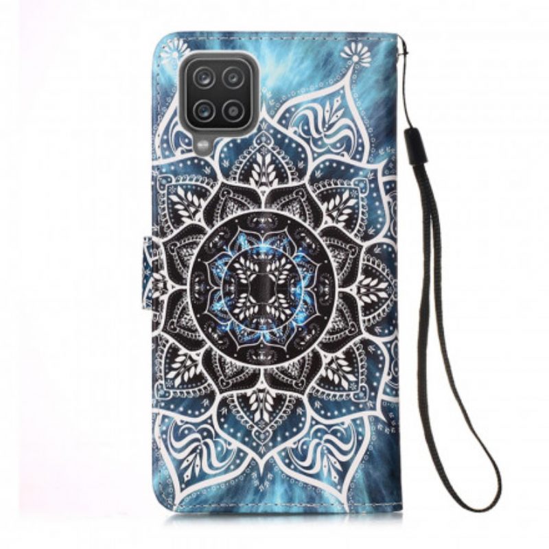 Folio Cover Samsung Galaxy M12 / A12 Mandala Nel Cielo