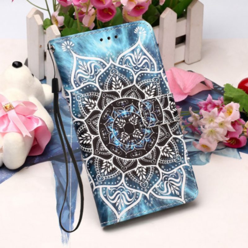 Folio Cover Samsung Galaxy M12 / A12 Mandala Nel Cielo