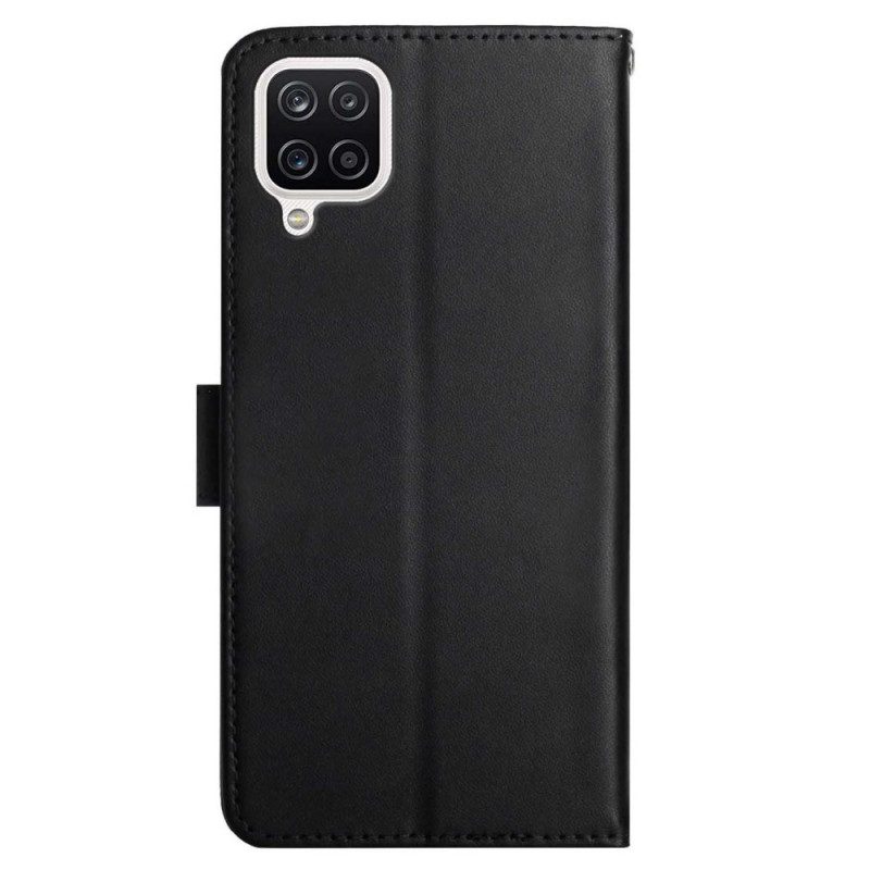 Folio Cover Samsung Galaxy M12 / A12 Vera Pelle Nappa