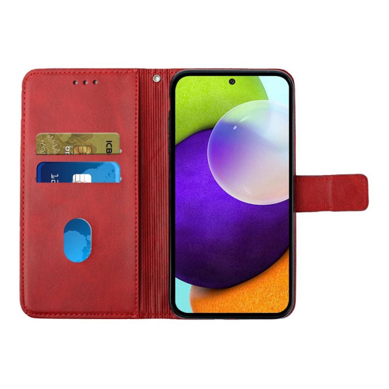 Folio Cover Samsung Galaxy M12 / A12 X Design Stile In Pelle Geo