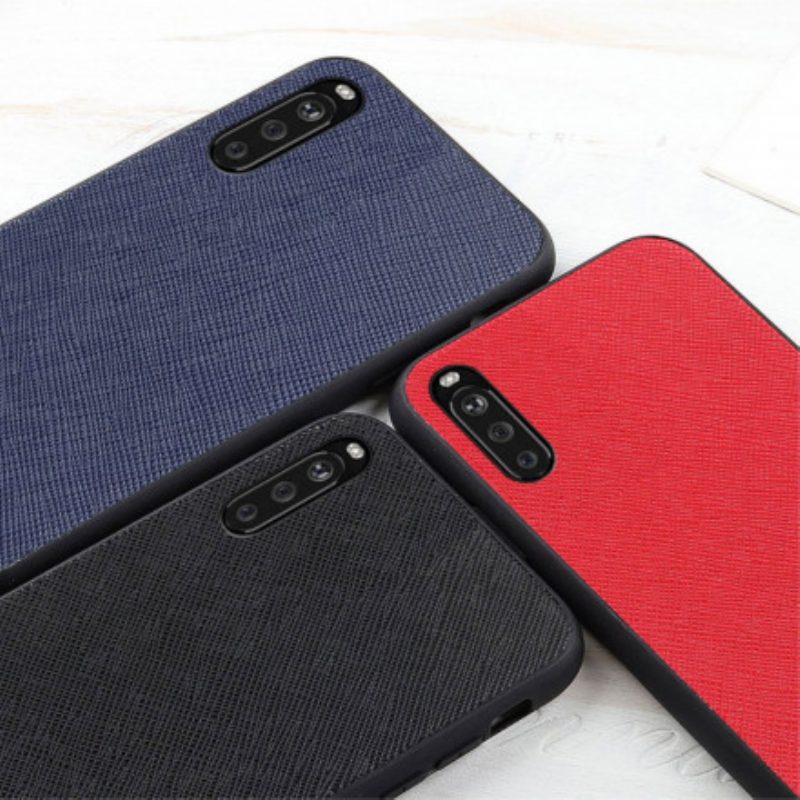 Cover Sony Xperia 5 III Mini Vera Pelle Martellata