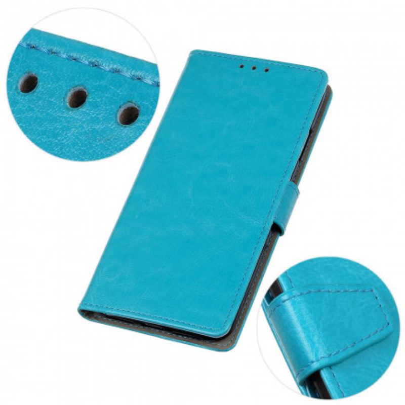 Folio Cover Sony Xperia 5 III Classico Effetto Pelle