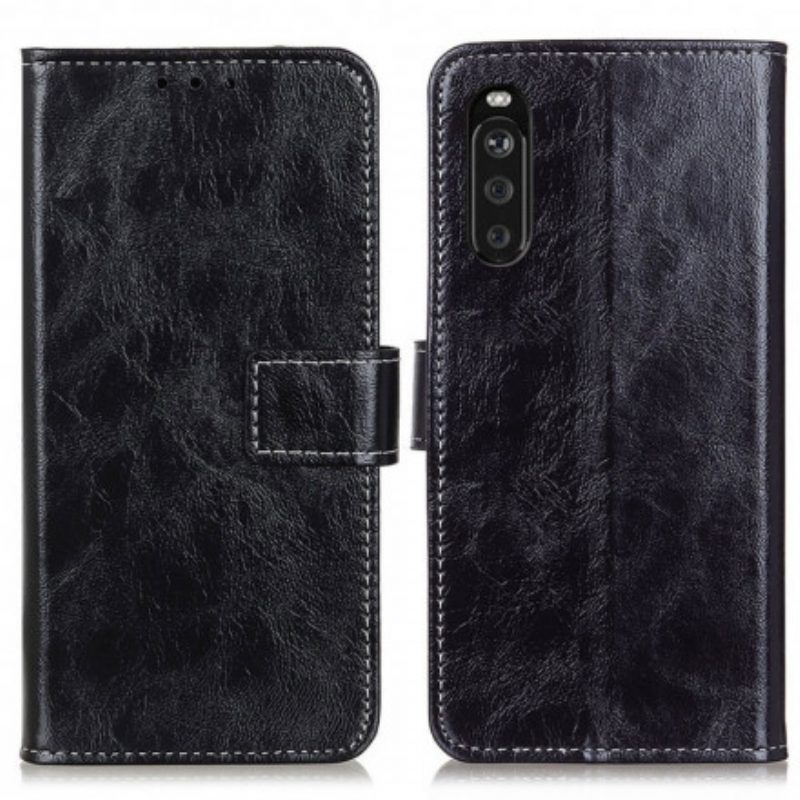 Folio Cover Sony Xperia 5 III Cuciture Lucide Ea Vista