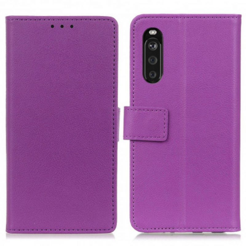 Folio Cover Sony Xperia 5 III Ecopelle Classica