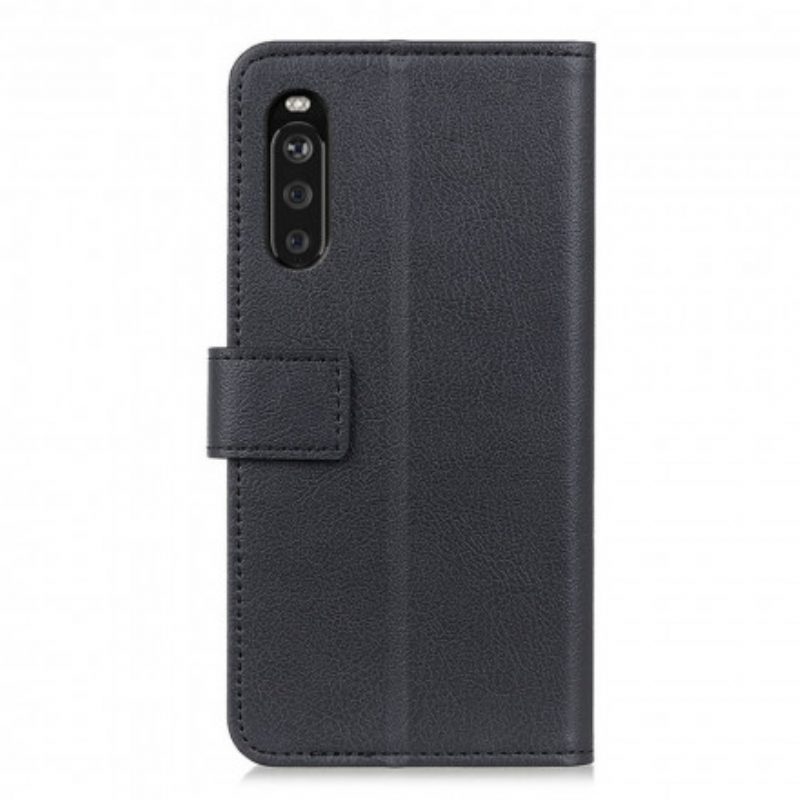 Folio Cover Sony Xperia 5 III Ecopelle Classica