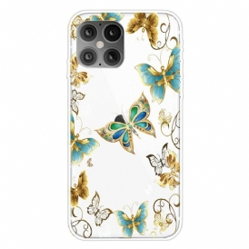 Cover iPhone 12 / 12 Pro Farfalle