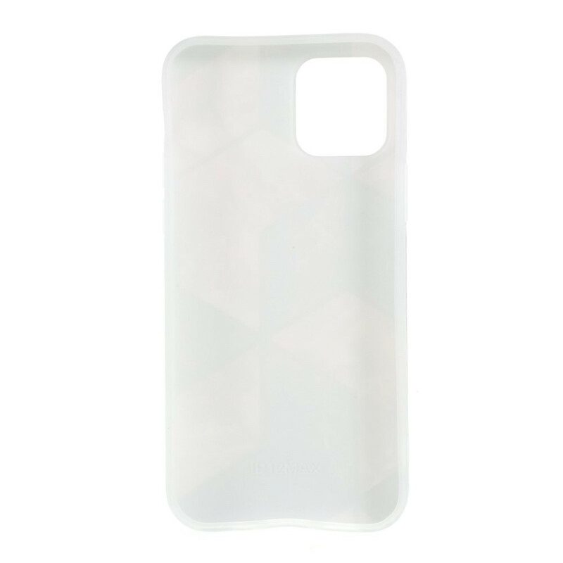 Cover iPhone 12 / 12 Pro Geometria Del Marmo Siliconico