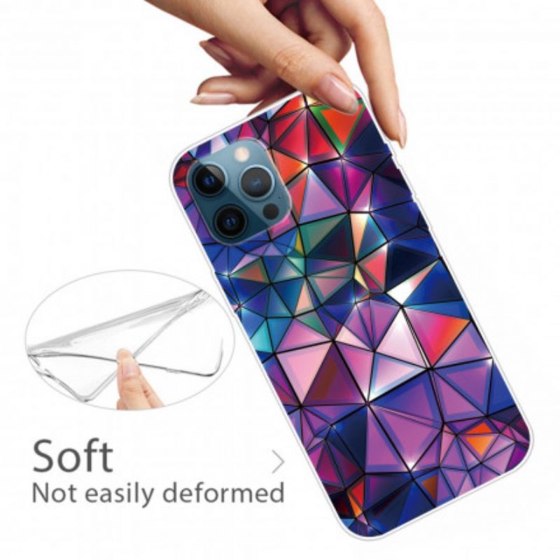 Cover iPhone 12 / 12 Pro Geometria Flessibile