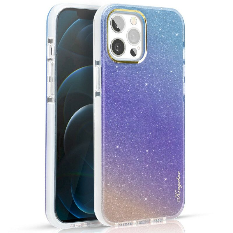 Cover iPhone 12 / 12 Pro Kingxbar Paillettes Multicolori