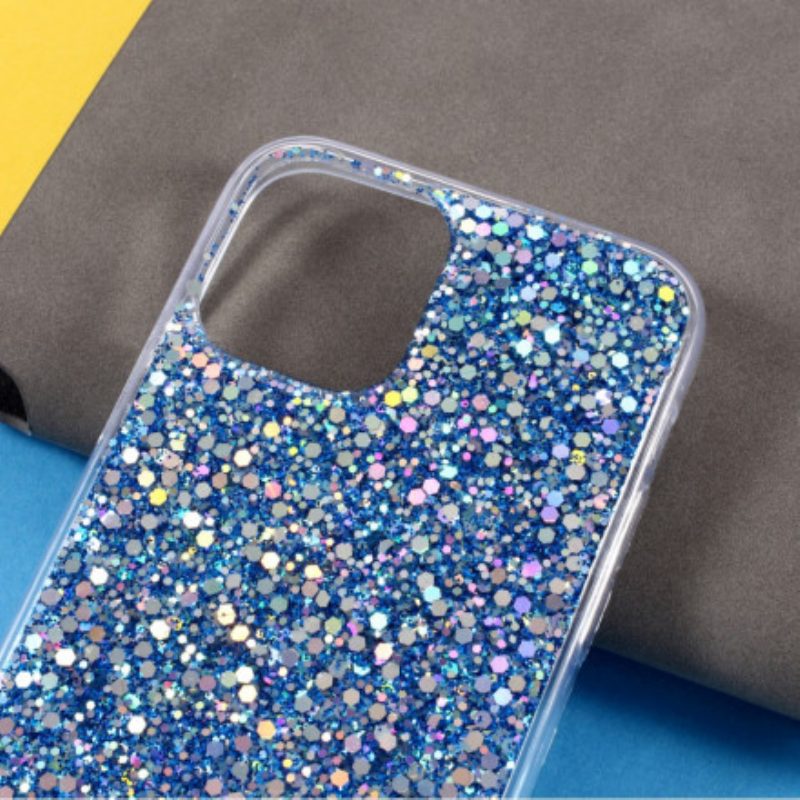 Cover iPhone 12 / 12 Pro Paillettes Premium