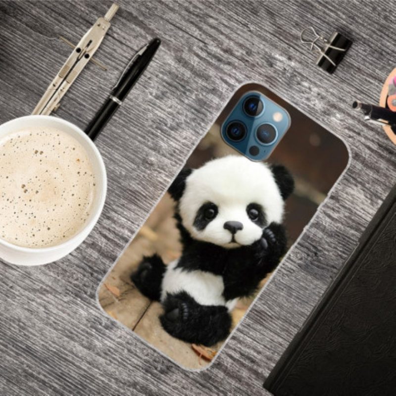 Cover iPhone 12 / 12 Pro Panda Flessibile