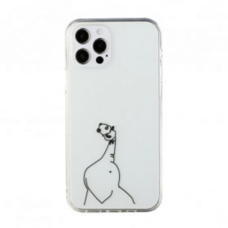 Cover iPhone 12 / 12 Pro Panda Logo Giochi