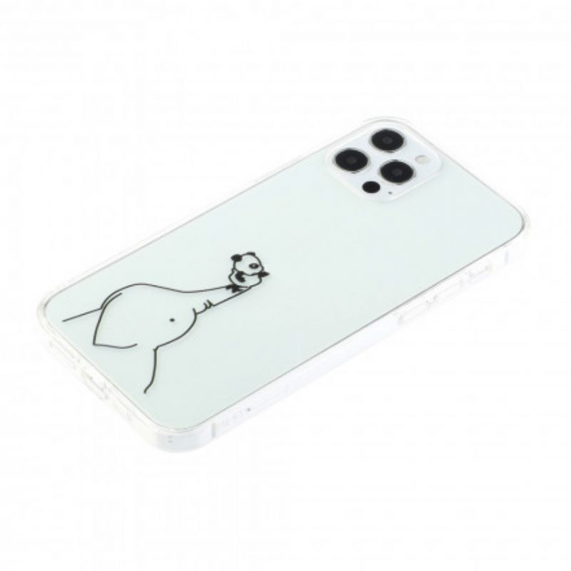 Cover iPhone 12 / 12 Pro Panda Logo Giochi