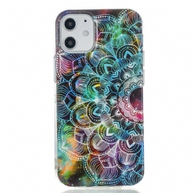 Cover iPhone 12 / 12 Pro Serie Floreale Fluorescente