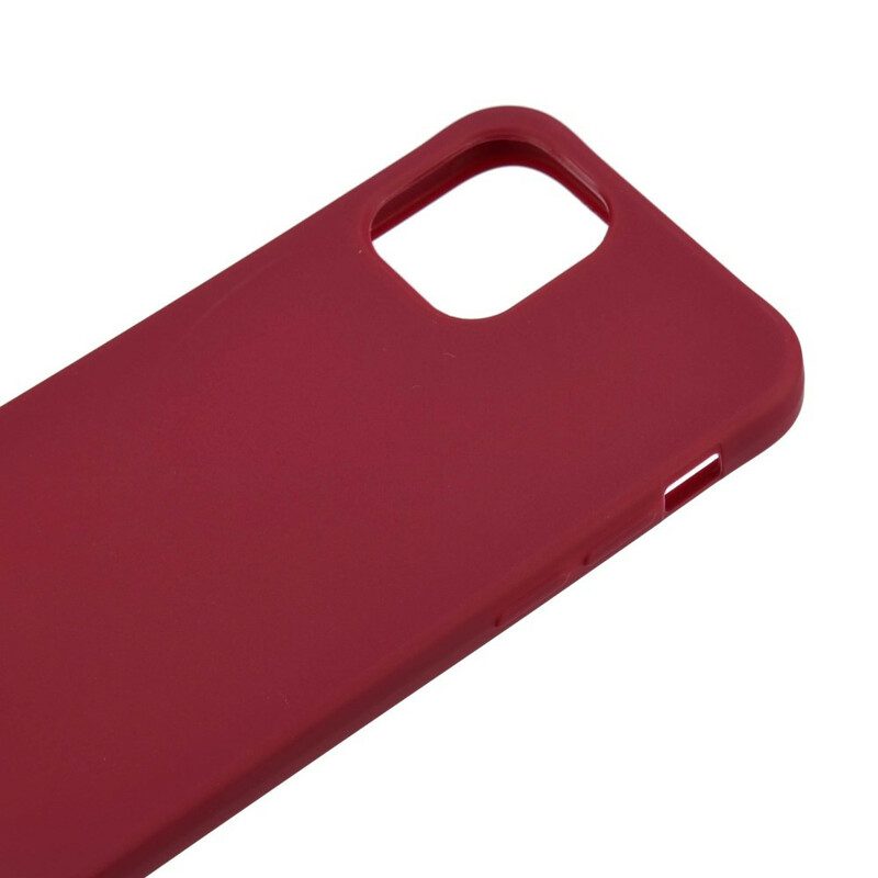 Cover iPhone 12 / 12 Pro Silicone E Cavo