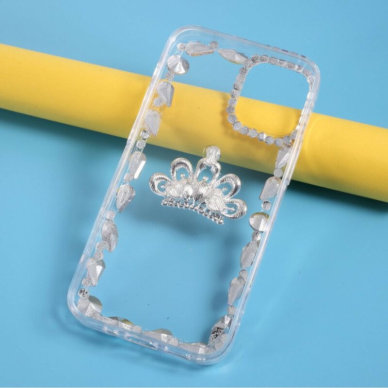 Cover iPhone 12 / 12 Pro Silicone E Strass