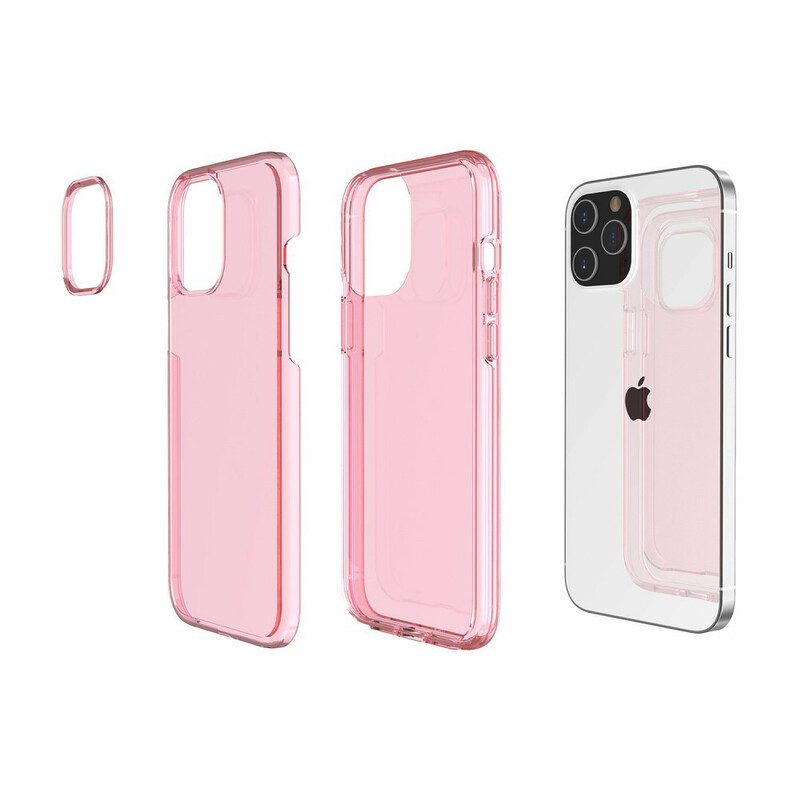 Cover iPhone 12 / 12 Pro Trasparente Colorato