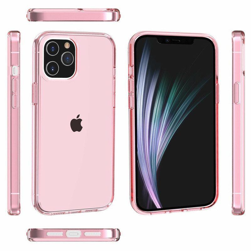 Cover iPhone 12 / 12 Pro Trasparente Colorato