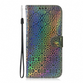 Custodia in pelle iPhone 12 / 12 Pro Colore Puro