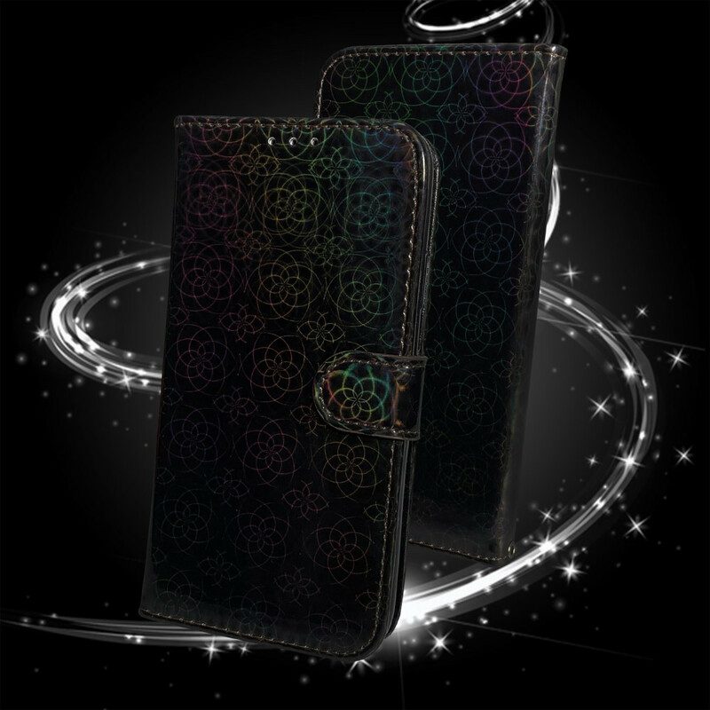 Custodia in pelle iPhone 12 / 12 Pro Colore Puro