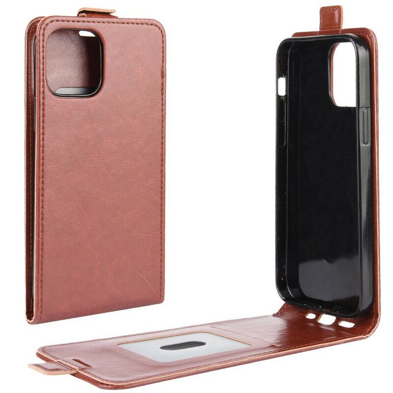 Custodia in pelle iPhone 12 / 12 Pro Folio Cover Pieghevole