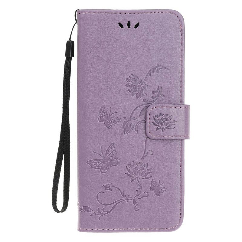 Folio Cover iPhone 12 / 12 Pro Strappy Floreale