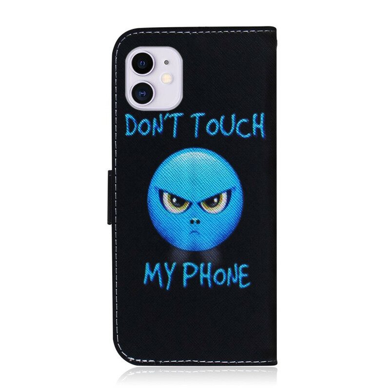 Folio Cover iPhone 12 / 12 Pro Telefono Emoji