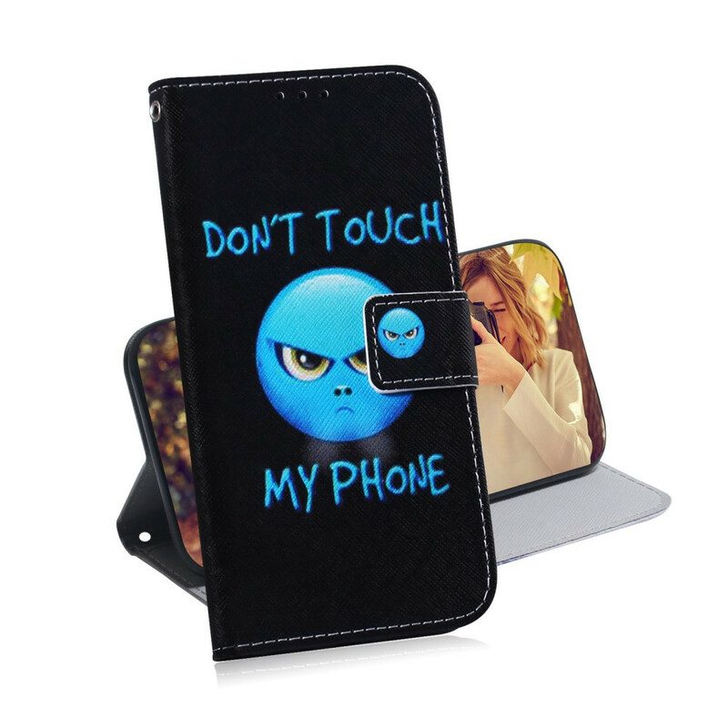 Folio Cover iPhone 12 / 12 Pro Telefono Emoji