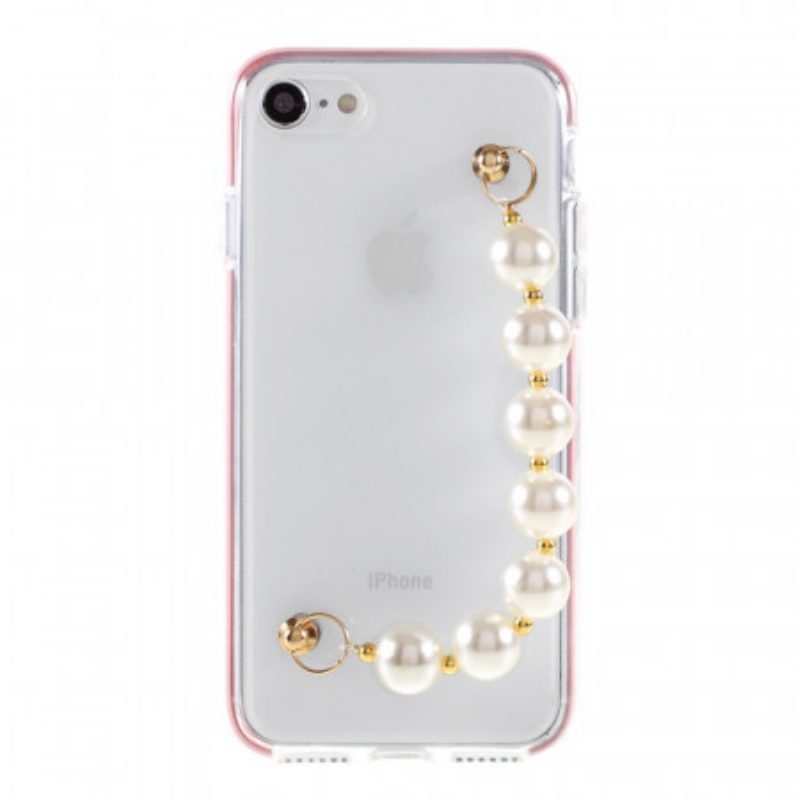 Cover iPhone SE 3 / SE 2 / 8 / 7 Braccialetti Di Perline