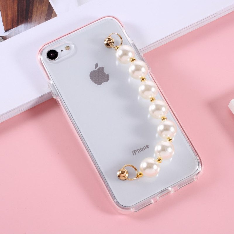 Cover iPhone SE 3 / SE 2 / 8 / 7 Braccialetti Di Perline