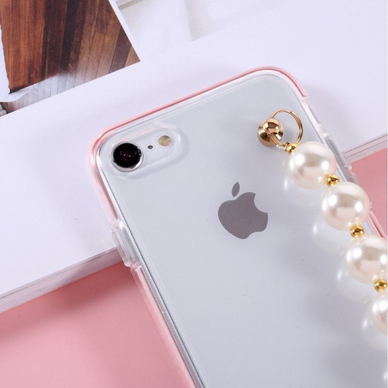 Cover iPhone SE 3 / SE 2 / 8 / 7 Braccialetti Di Perline