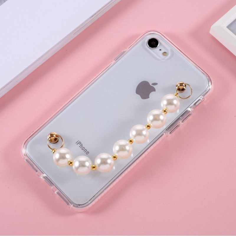 Cover iPhone SE 3 / SE 2 / 8 / 7 Braccialetti Di Perline