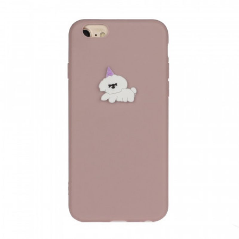 Cover iPhone SE 3 / SE 2 / 8 / 7 Cane In Silicone