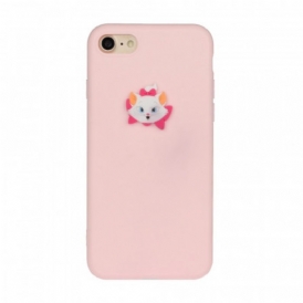 Cover iPhone SE 3 / SE 2 / 8 / 7 Gatto In Silicone