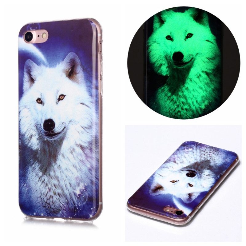 Cover iPhone SE 3 / SE 2 / 8 / 7 Lupo Fluorescente