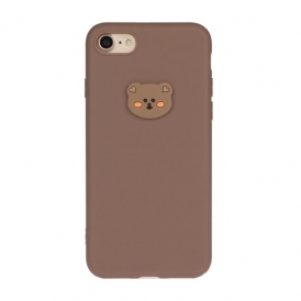 Cover iPhone SE 3 / SE 2 / 8 / 7 Orso In Silicone