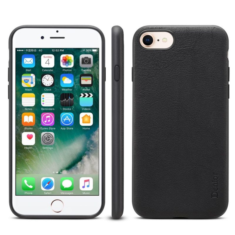 Cover iPhone SE 3 / SE 2 / 8 / 7 Pelle Vera