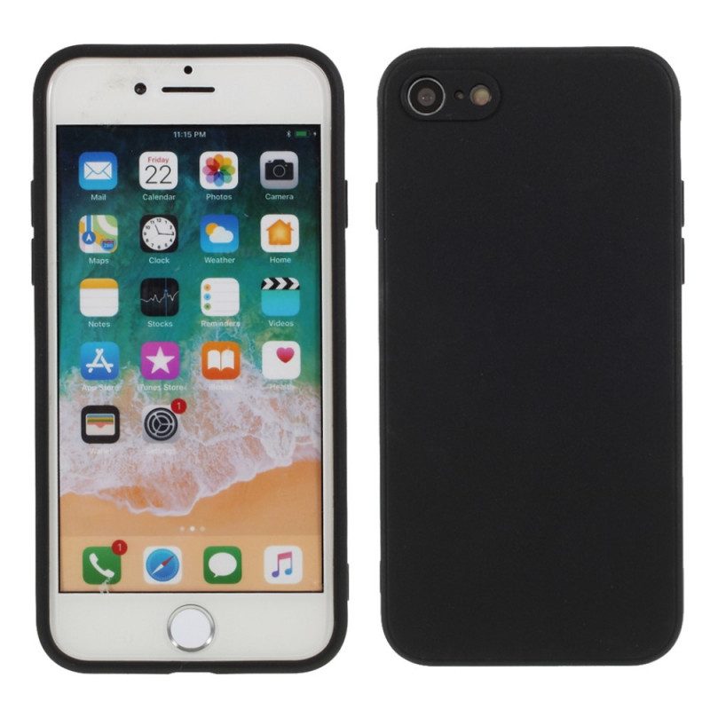 Cover iPhone SE 3 / SE 2 / 8 / 7 Silicone Opaco