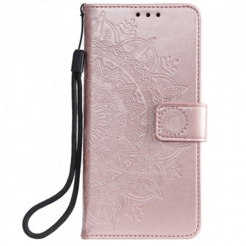 Folio Cover Xiaomi Redmi Note 9 5G Mandala Del Sole