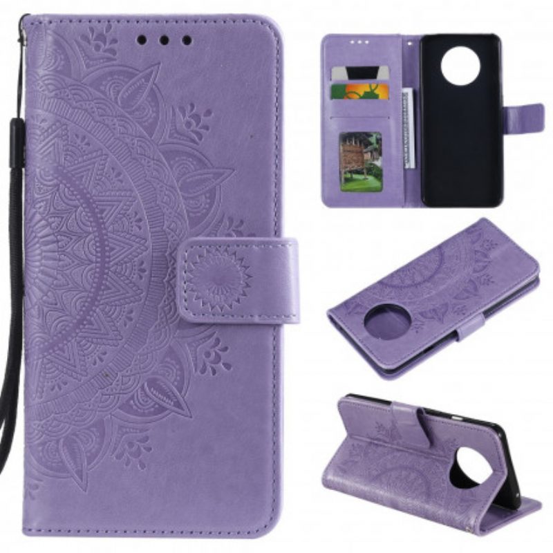 Folio Cover Xiaomi Redmi Note 9 5G Mandala Del Sole