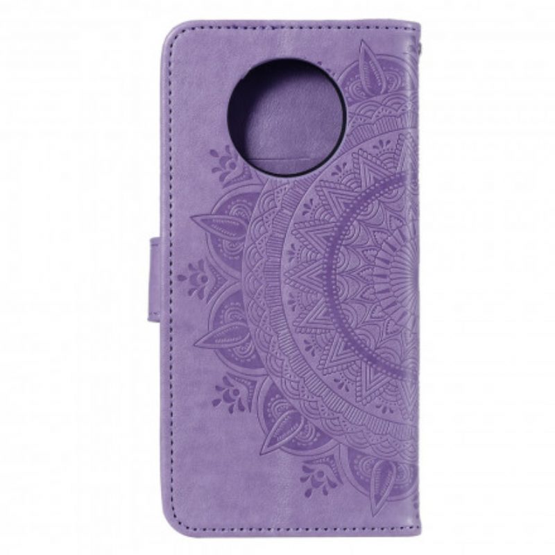 Folio Cover Xiaomi Redmi Note 9 5G Mandala Del Sole